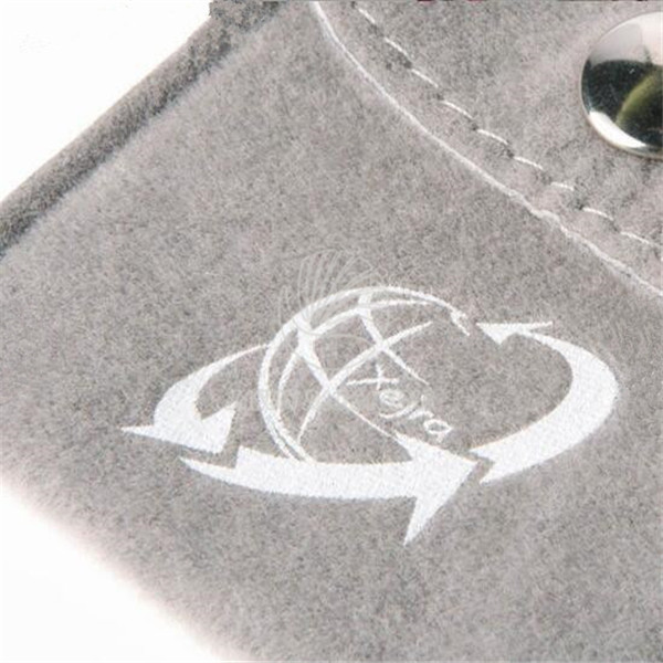 Custom drawstring velvet pouch jewelry packaging bag with logo