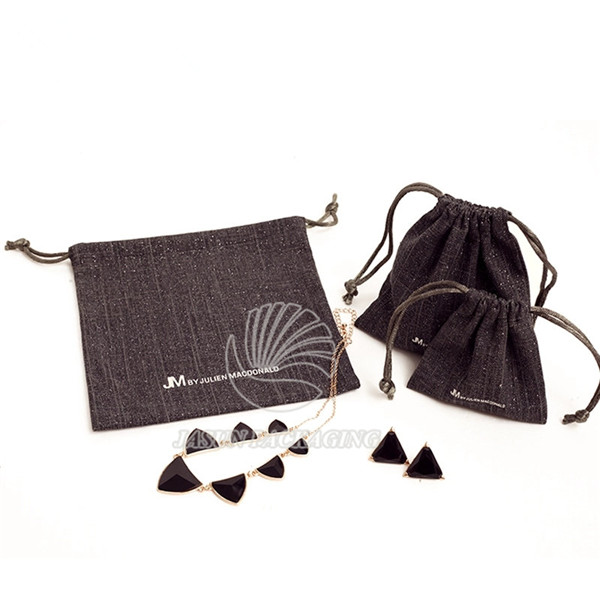 Fast delivery accept small order cotton jewelry bags