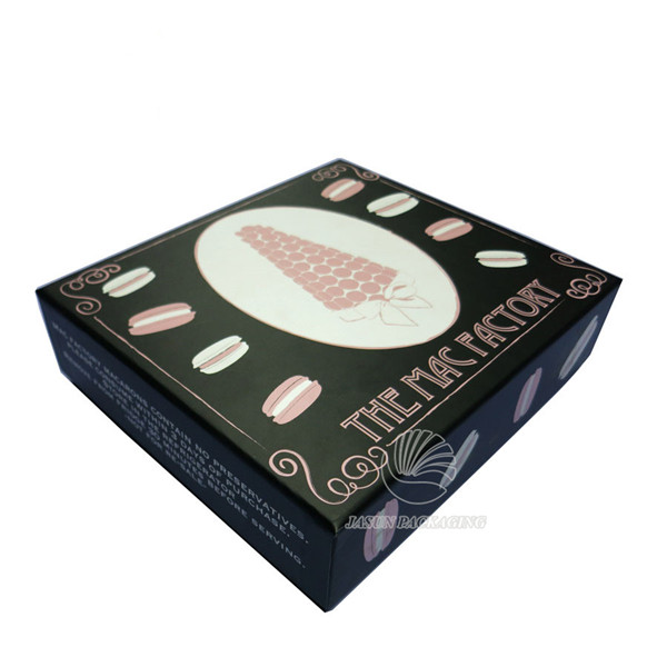 FDA approved set up french macaron packaging